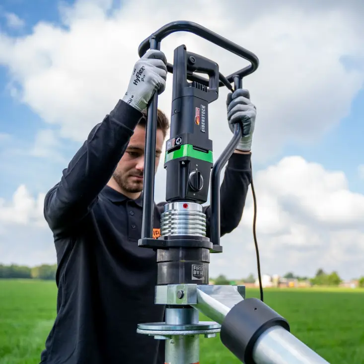 plaatsen schroeffundering